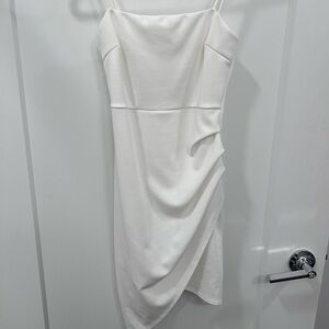 White formal dress